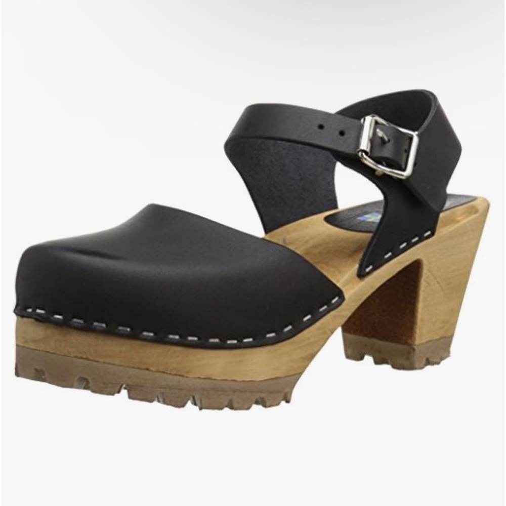 New Mia Women's Abba Clog & Shoe size 7 color black
